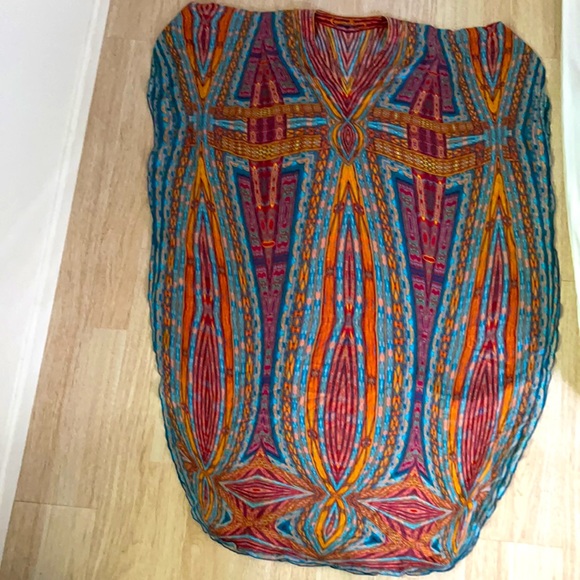 Colin Heaney unique 100% silk kaftan one size - Picture 4 of 6